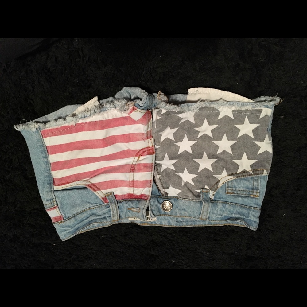 american flag shorts